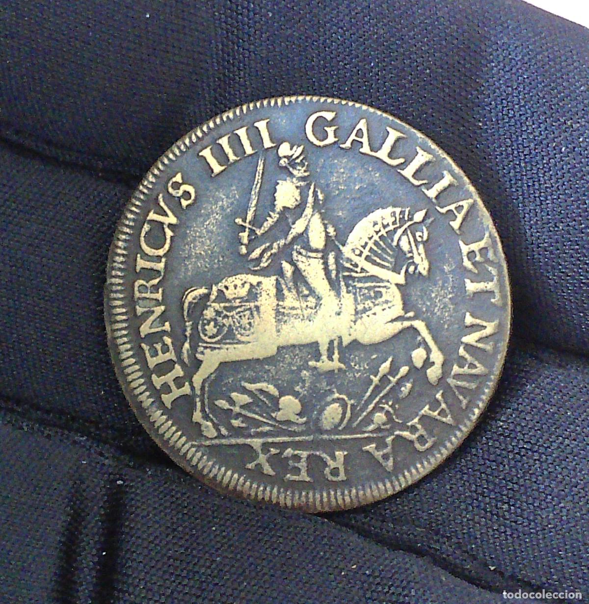 Monedas de Espa&ntilde;a: Enrique IV rey de Galia (Francia) y Navarra (Espa&ntilde;a) El primer Borbon Nuremberg