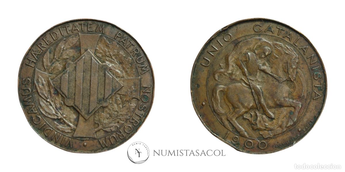 Monedas de Espa&ntilde;a: NT/ 5 CENTIMOS 1900 UNIO CATALANISTA (E1379) - Foto 3
