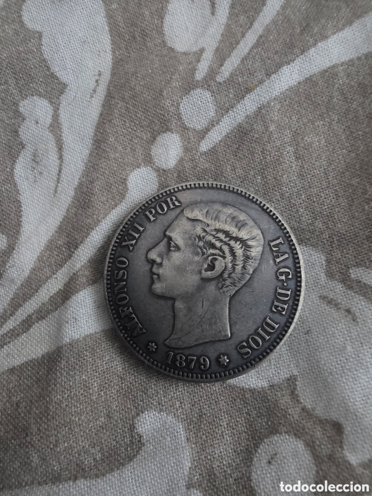 Monedas de Espa&ntilde;a: Moneda Alfonso xII 1879
