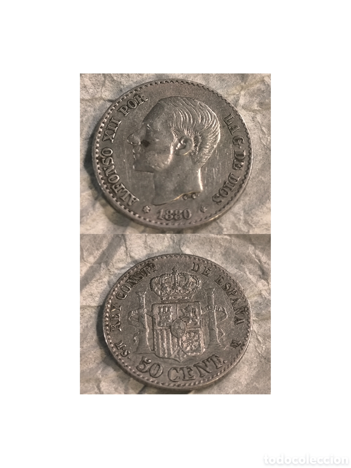 Monedas de Espa&ntilde;a: Vendo antigua moneda de plata