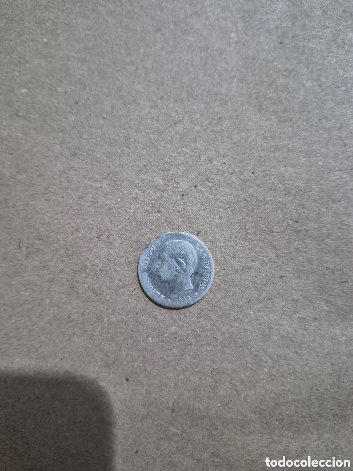 Monedas de Espa&ntilde;a: Alfonso Xll 1885 plata