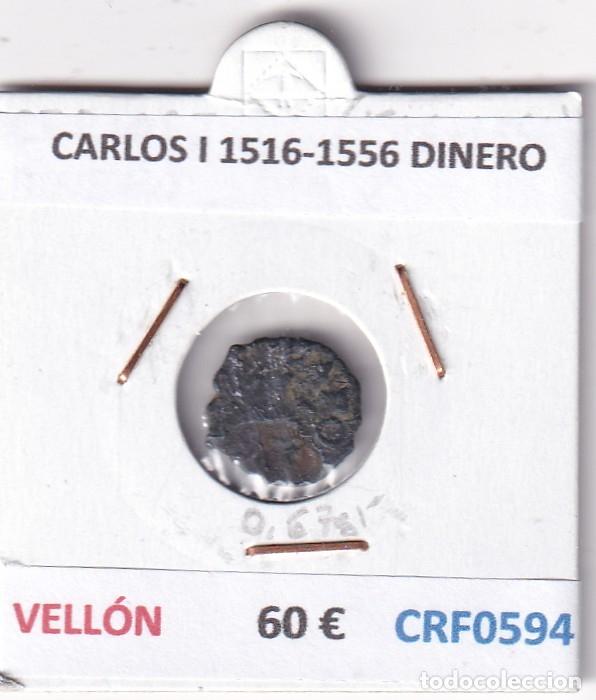 Monedas de Espa&ntilde;a: CRF0594 MONEDA ESPA&Ntilde;A CARLOS I 1516-1556 DINERO VELLON