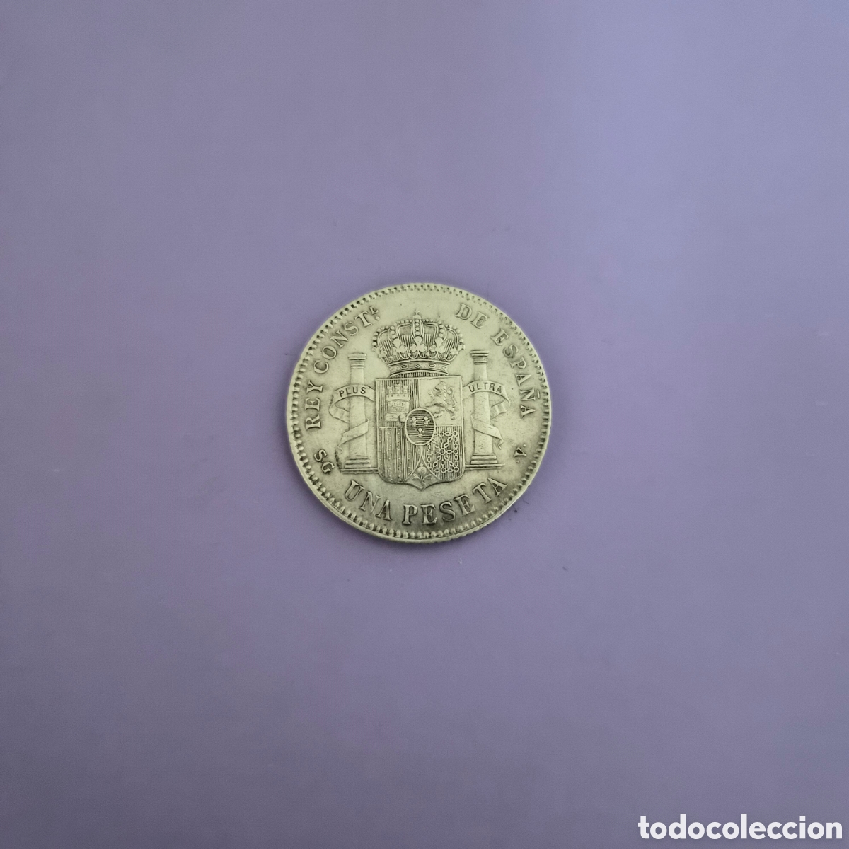 Monedas de Espa&ntilde;a: 1 Peseta Alfonso XIII 1899 &ndash; Plata