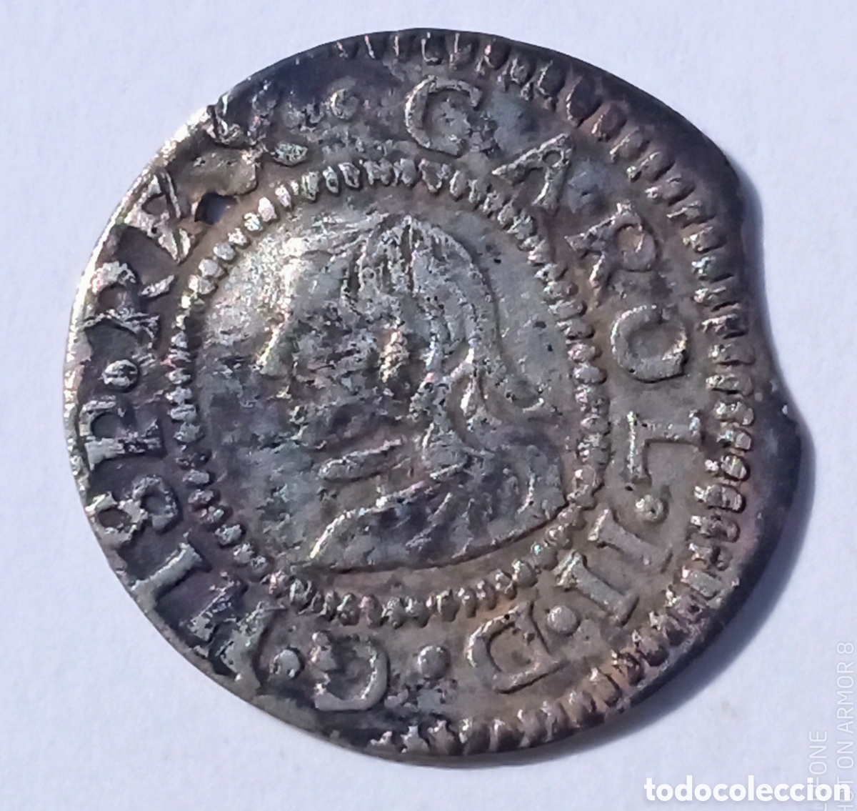Monedas de Espa&ntilde;a: Croat de Barcelona - Carlos II - Rc