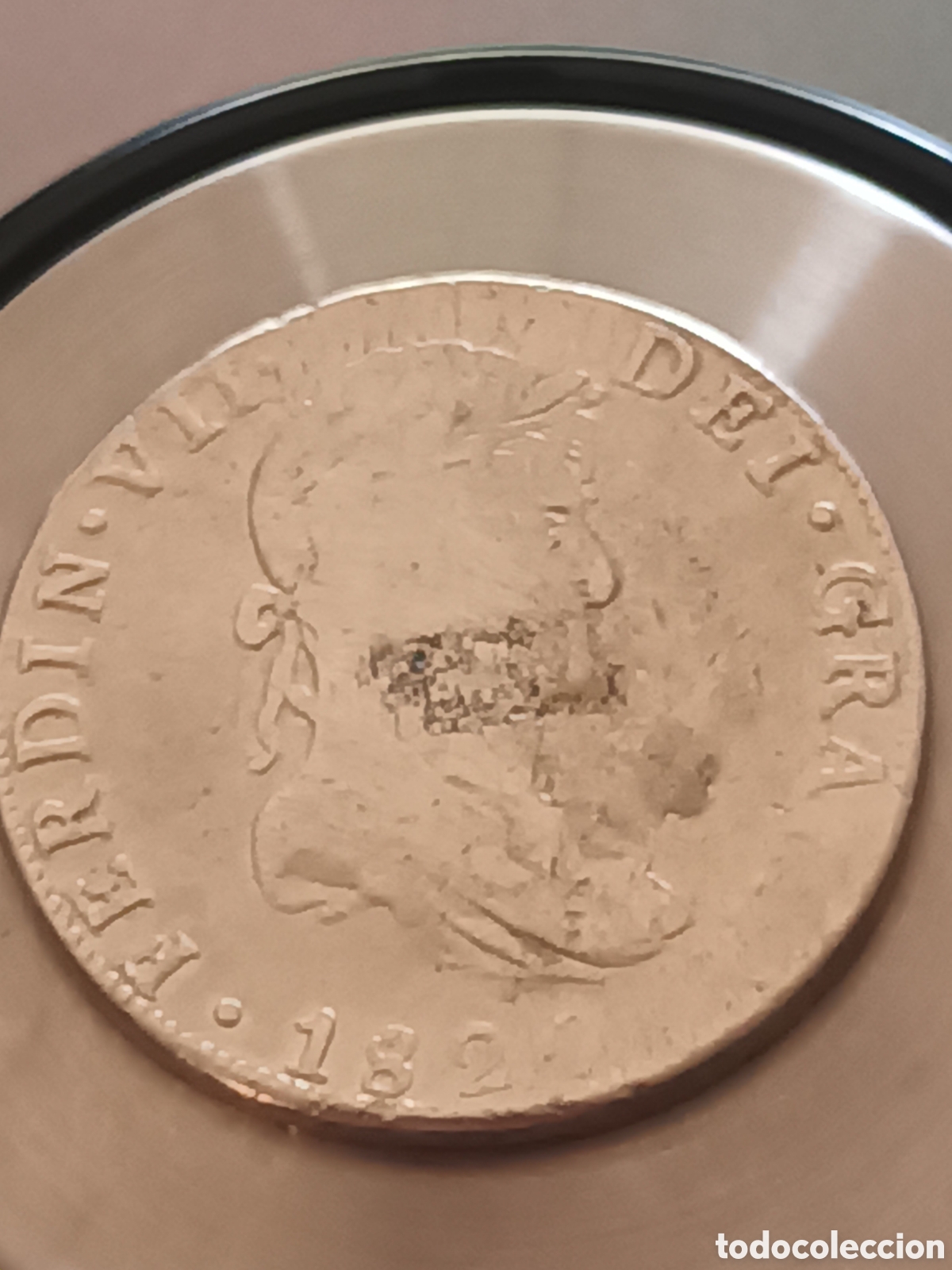 Monedas de Espa&ntilde;a: MONEDA DE 8 REALES DE PLATA FERNANDO VII A&Ntilde;O 1820 CECA M&Eacute;XICO