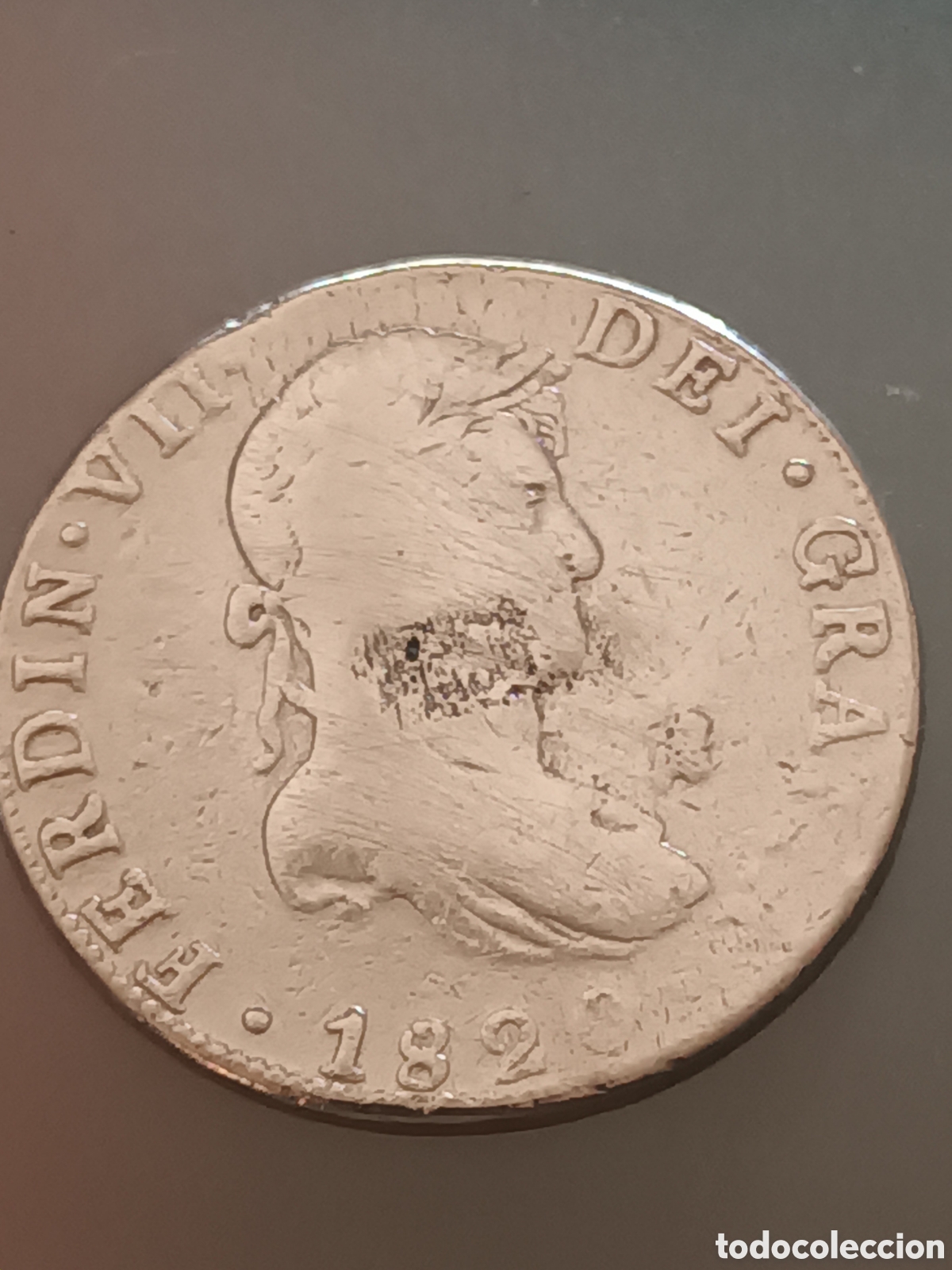 Monedas de Espa&ntilde;a: MONEDA DE 8 REALES DE PLATA FERNANDO VII A&Ntilde;O 1820 CECA M&Eacute;XICO