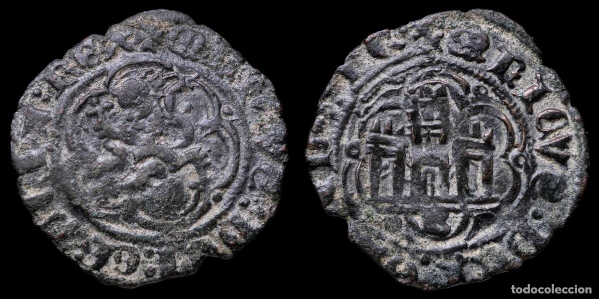 Monedas de Espa&ntilde;a: 1390/1406, Blanca Henry III, Burgos Mint - 22 mm / 1,75 gr.