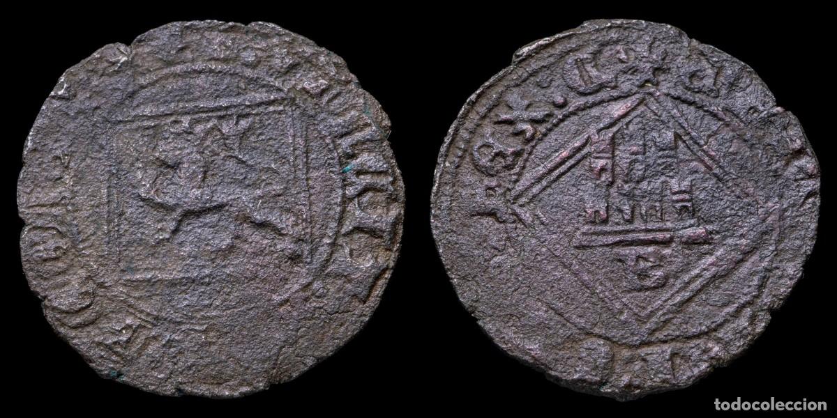 Monedas de Espa&ntilde;a: 1454/1474, Blanca Diamond Henry IV, Burgos Mint - 20 mm / 1,33 gr.