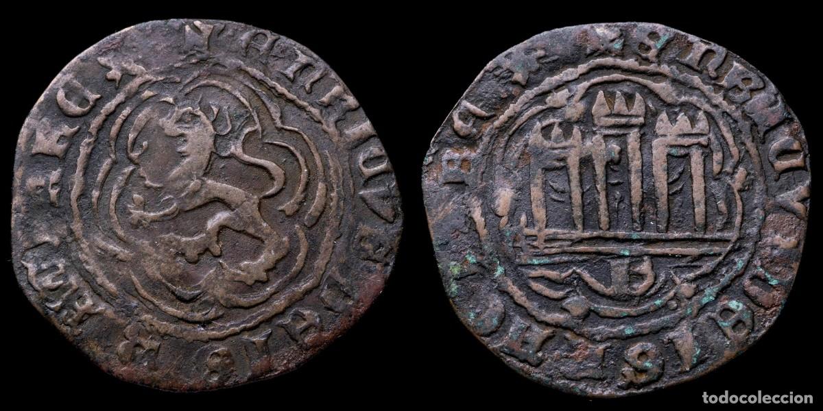 Monedas de Espa&ntilde;a: 1390/1406, Blanca Henry III, Burgos Mint - 23 mm / 1,77 gr.