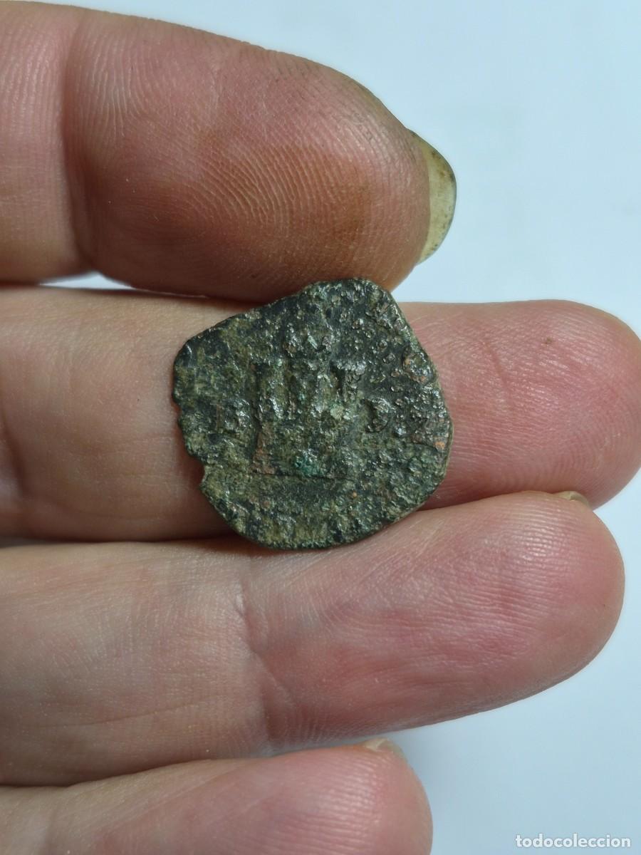 Monedas de Espa&ntilde;a: NT/ FELIPE II 2 CUARTOS BURGOS (E1395)