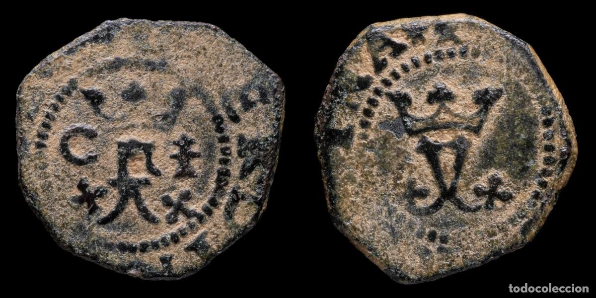Monedas de Espa&ntilde;a: Blanca Catholic Kings, Cuenca Mint - 16 mm / 1,49 gr.