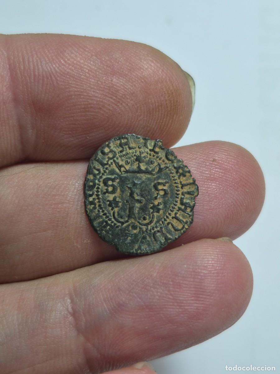 Monedas de Espa&ntilde;a: NT/ REYES CATOLICOS BLANCA SEVILLA DOBLE S Y DOBLE * BONITA (E1398)