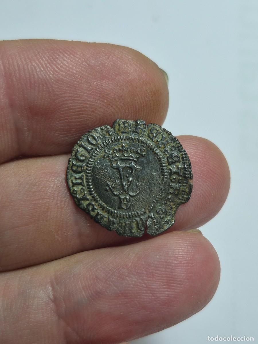 Monedas de Espa&ntilde;a: NT/ REYES CATOLICOS BLANCA BURGOS B BAJO LA Y BONITA (E1399)