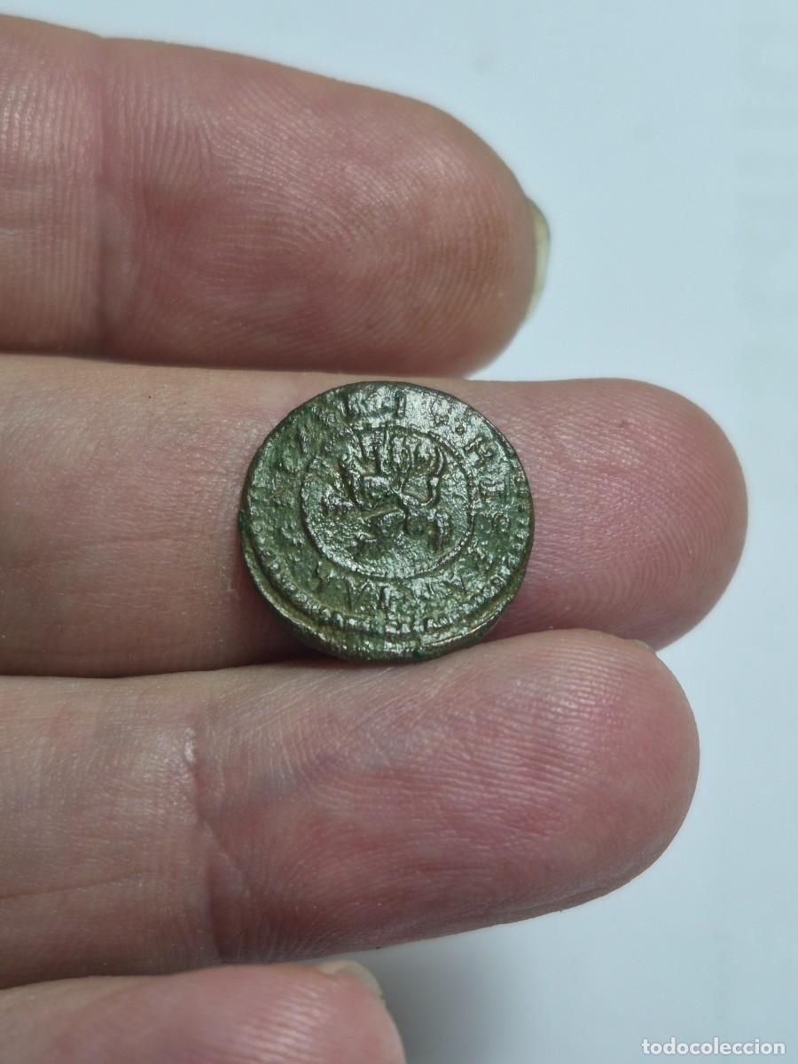 Monedas de Espa&ntilde;a: NT/ FELIPE III 2 MARAVEDIES RIEL 1618 SEGOVIA (E1402)