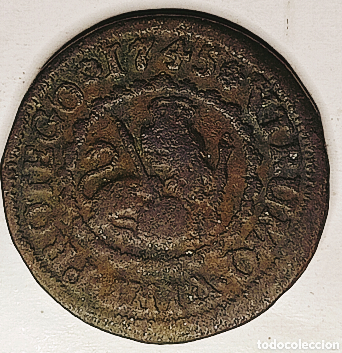 Monedas de Espa&ntilde;a: Moneda Segovia Felipe V (1745)