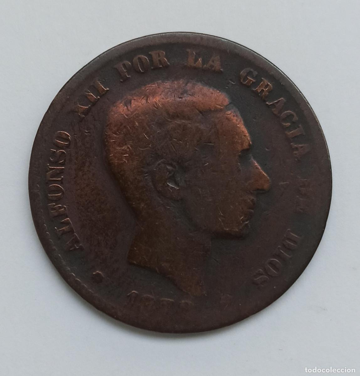Monedas de Espa&ntilde;a: MONEDA 10 C&Eacute;NTIMOS - ESPA&Ntilde;A 1878 ALFONSO XII