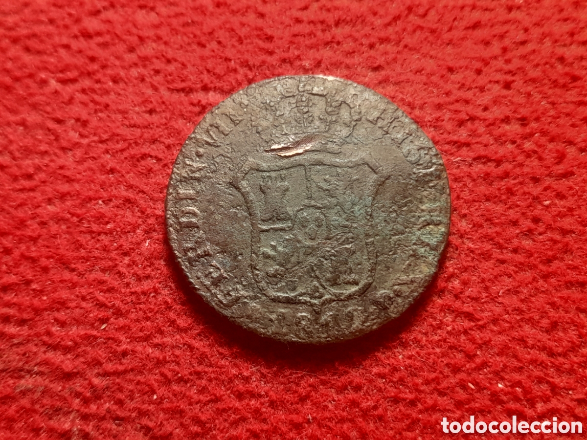 Monedas de Espa&ntilde;a: Moneda 3 quartos 1812 Catalu&ntilde;a