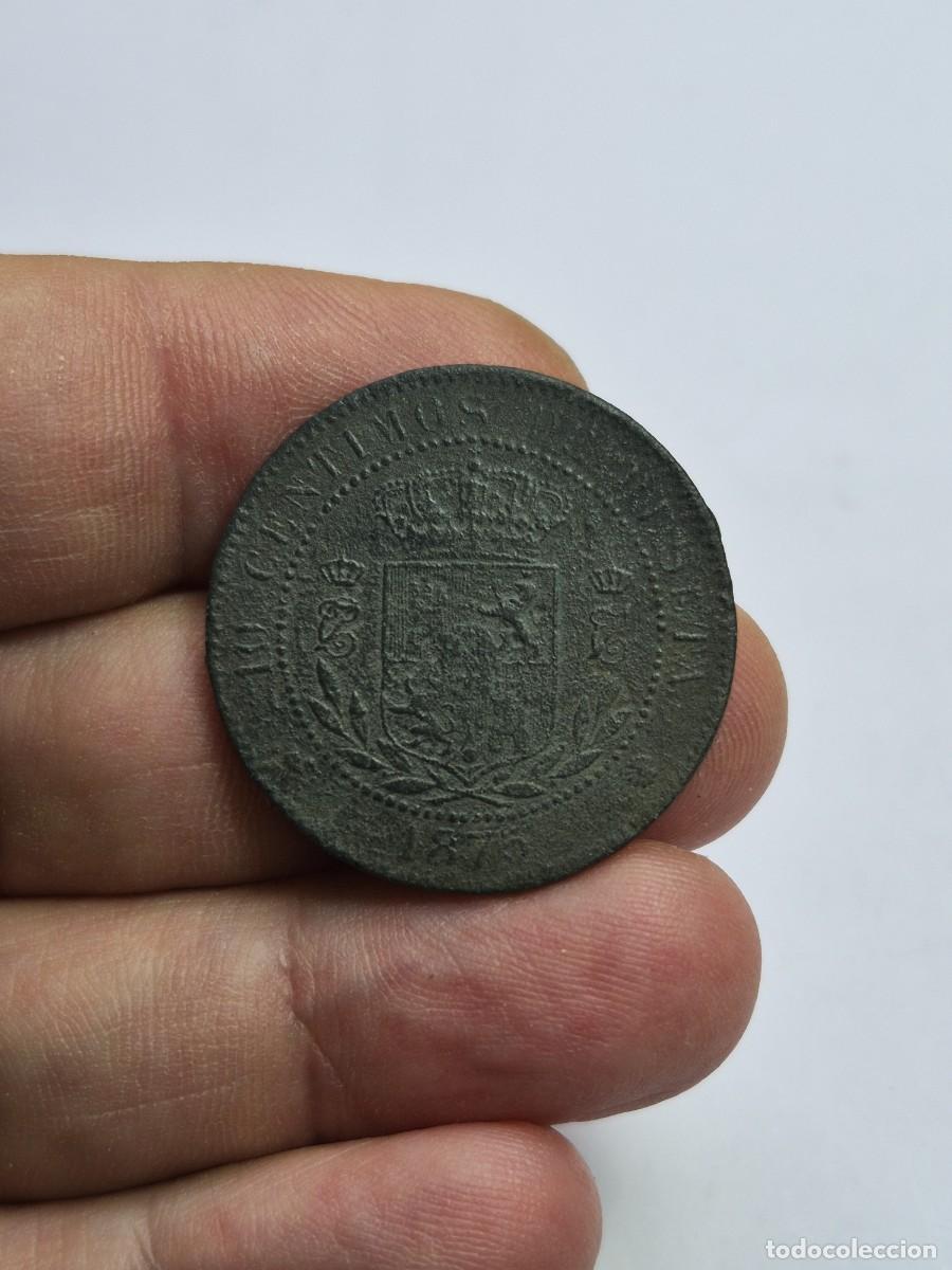 Monedas de Espa&ntilde;a: NT/ CARLOS VII 10 CENTIMOS 1875 (E1409) - Foto 2