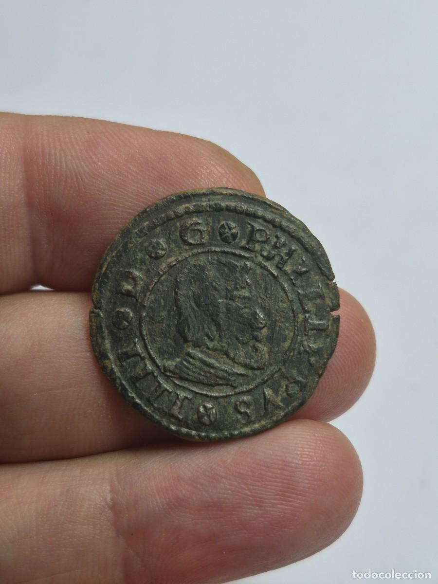 Monedas de Espa&ntilde;a: NT/ FELIPE IV 16 MARAVEDIES 1664 MADRID S Y N AL REVES (E1419)