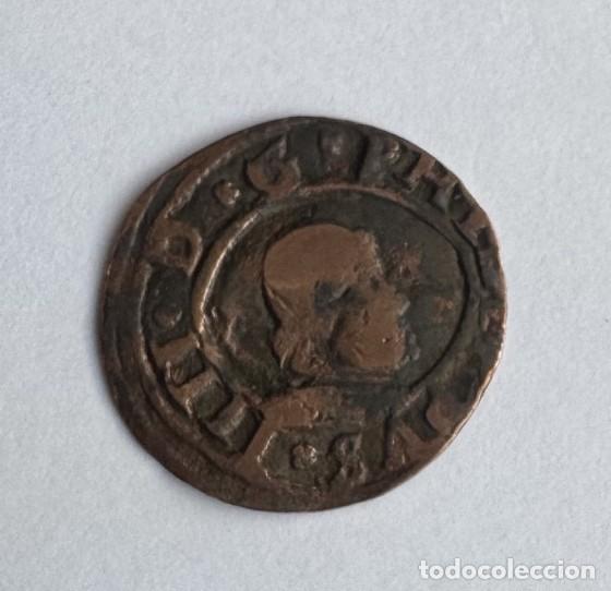 Monedas de Espa&ntilde;a: 8 MARAVED&Iacute;S FELIPE IV - 1661-1664 - COBRE A MOLINO - BUSTO CORTO