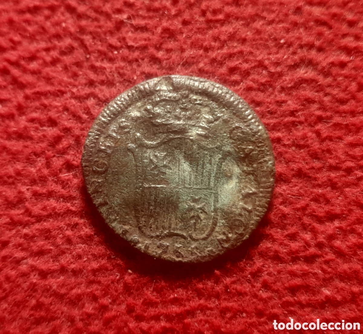 Monedas de Espa&ntilde;a: Moneda Ardite 1755 Catalu&ntilde;a