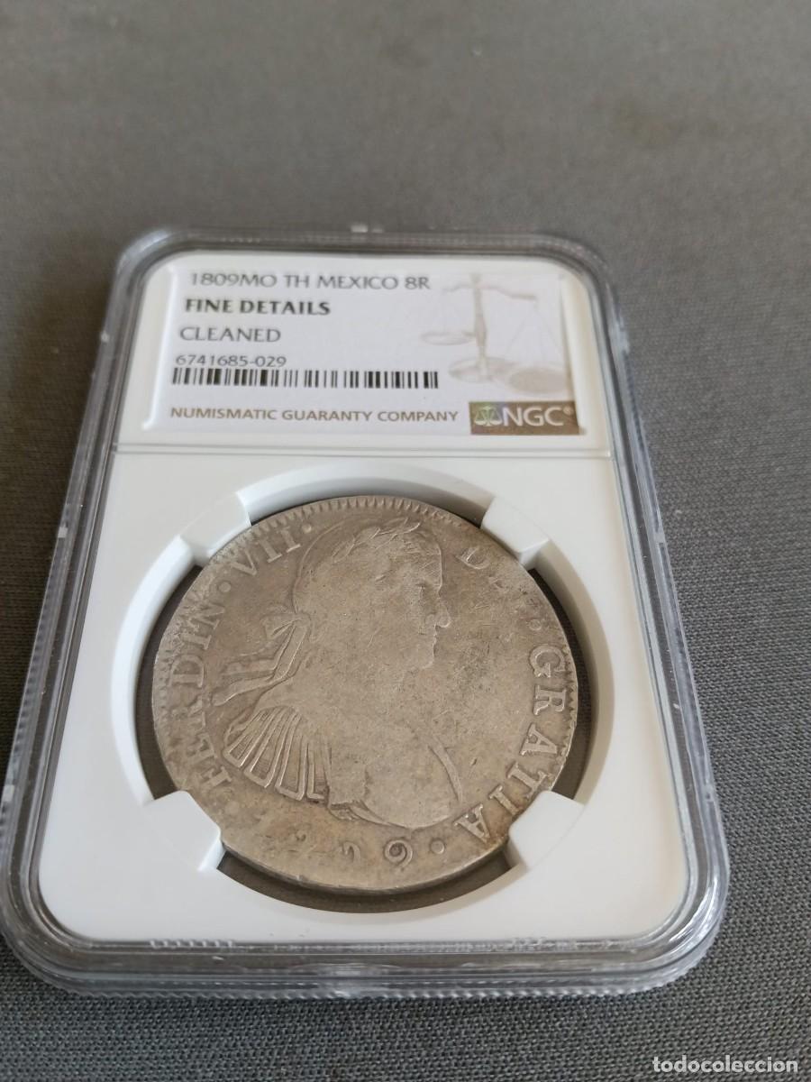 Monedas de Espa&ntilde;a: Fernando VII 1809 8 reales