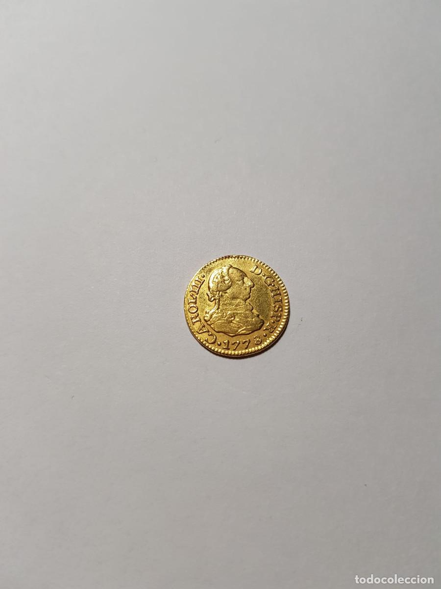 Monedas de Espa&ntilde;a: CARLOS III- 1/2 ESCUDO-1778-MADRID-PJ