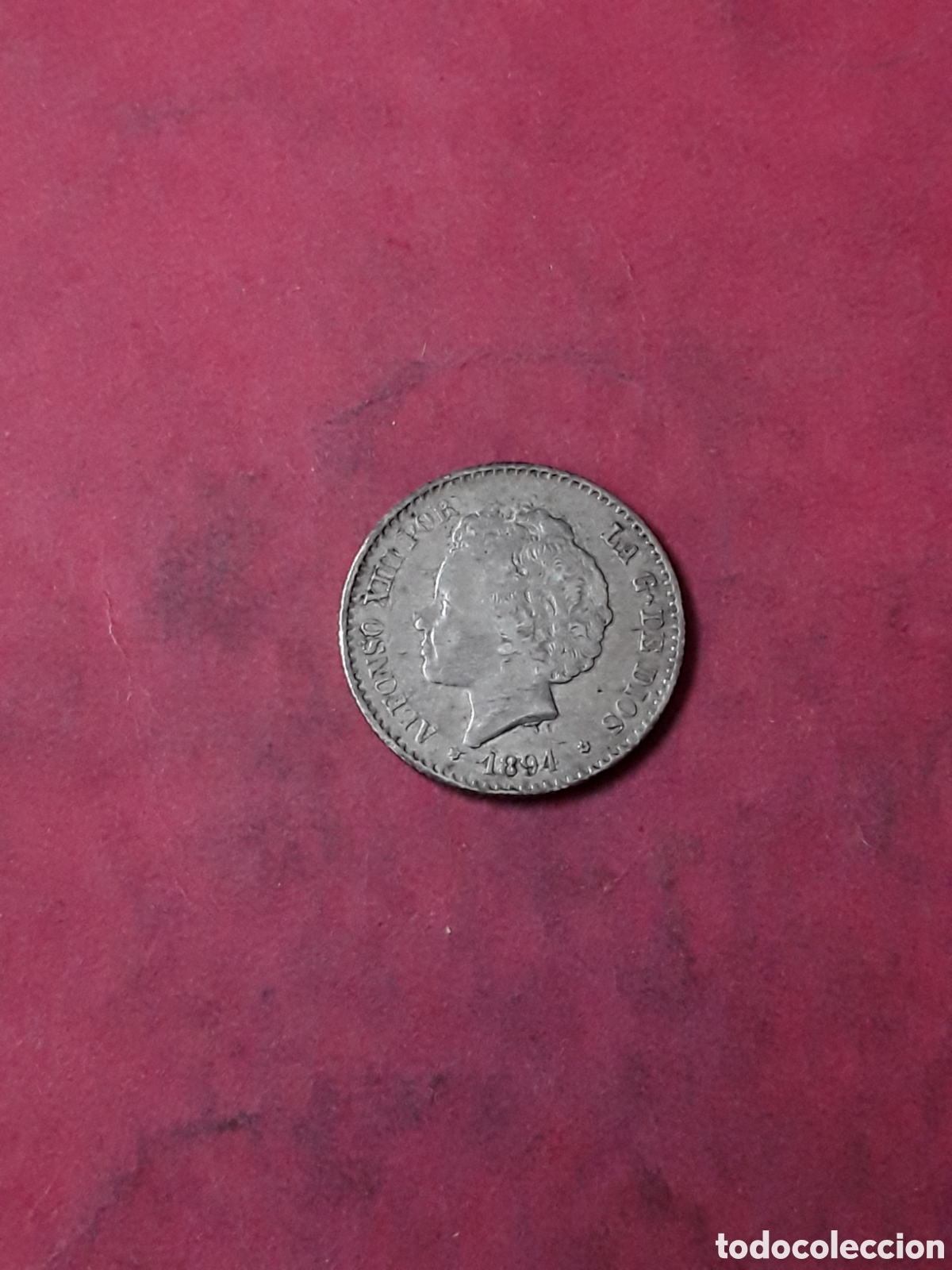 Monnaies d'Espagne: 50 CENTIMOS 1894 ALFONSO XIII