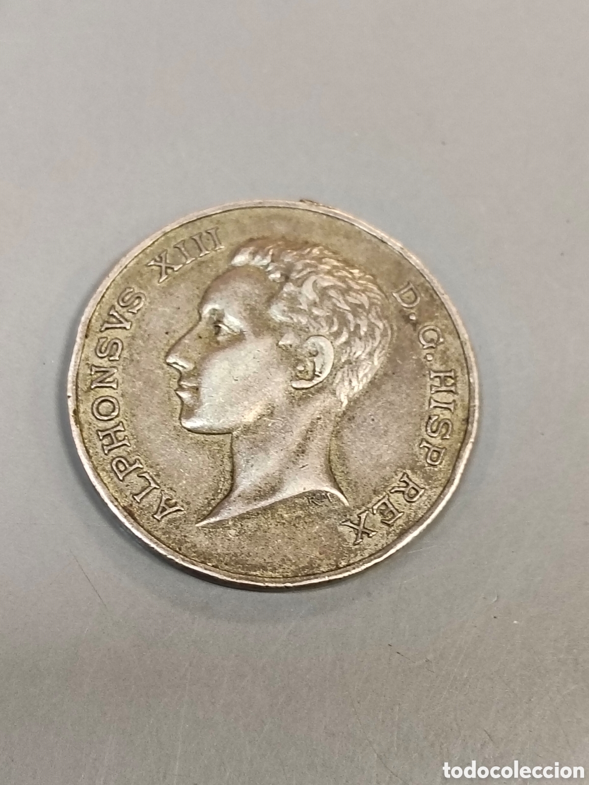 Monedas de Espa&ntilde;a: ALFONSO XIII. MEDALLA MAYOR&Iacute;A DE EDAD. 1.902 PLATA