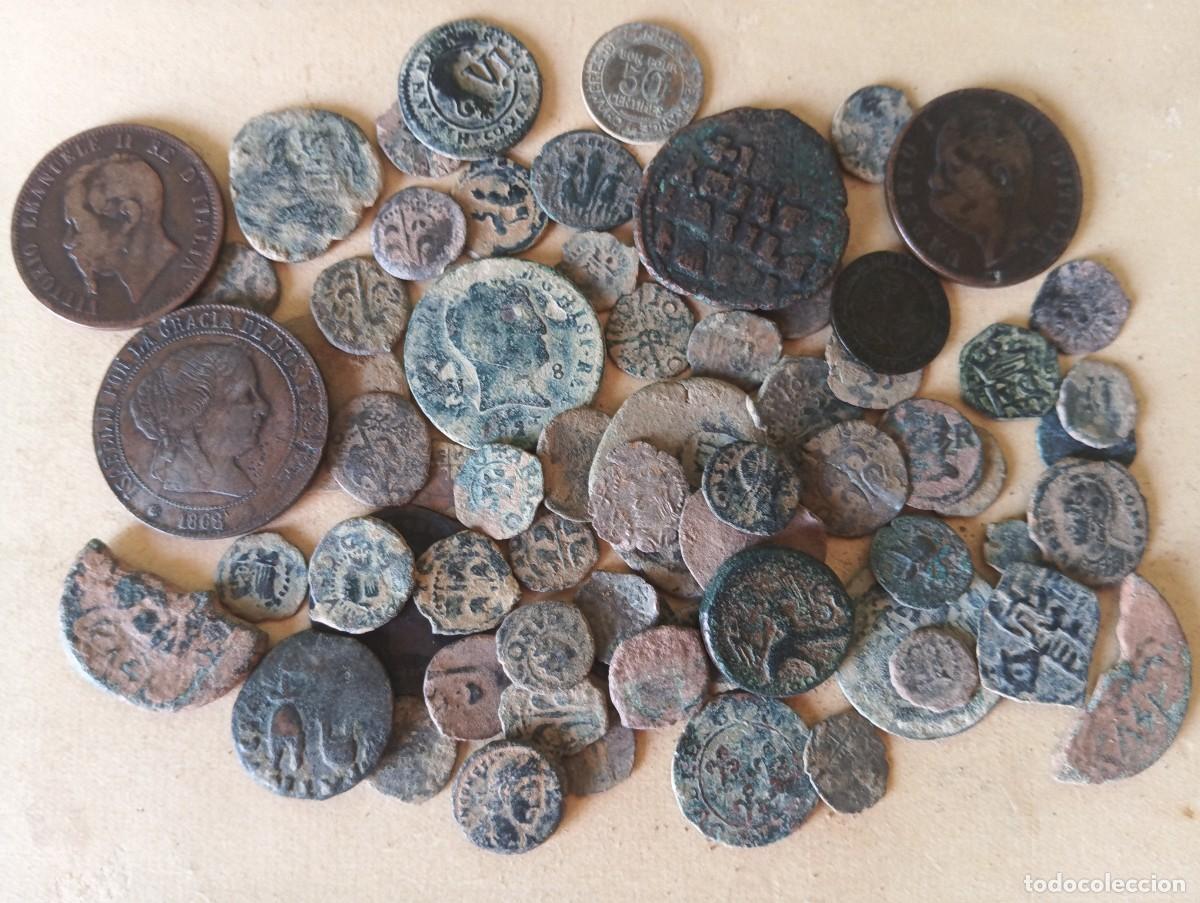 Monedas de Espa&ntilde;a: Lote 85 monedas varias &eacute;pocas