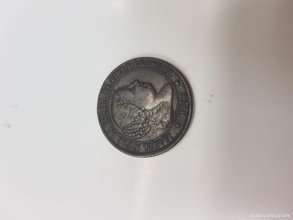 Monedas de Espa&ntilde;a: ESPA&Ntilde;A-ISABEL II-2,1/2 CENTIMO DE ESCUDO-1868-BARCELONA