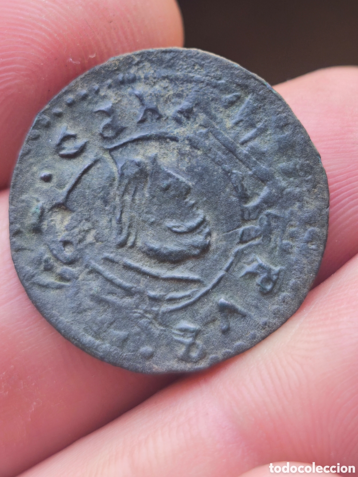 Monedas de Espa&ntilde;a: Felipe IV &rdquo;FALSA DE EPOCA&rdquo; 16 maravedis