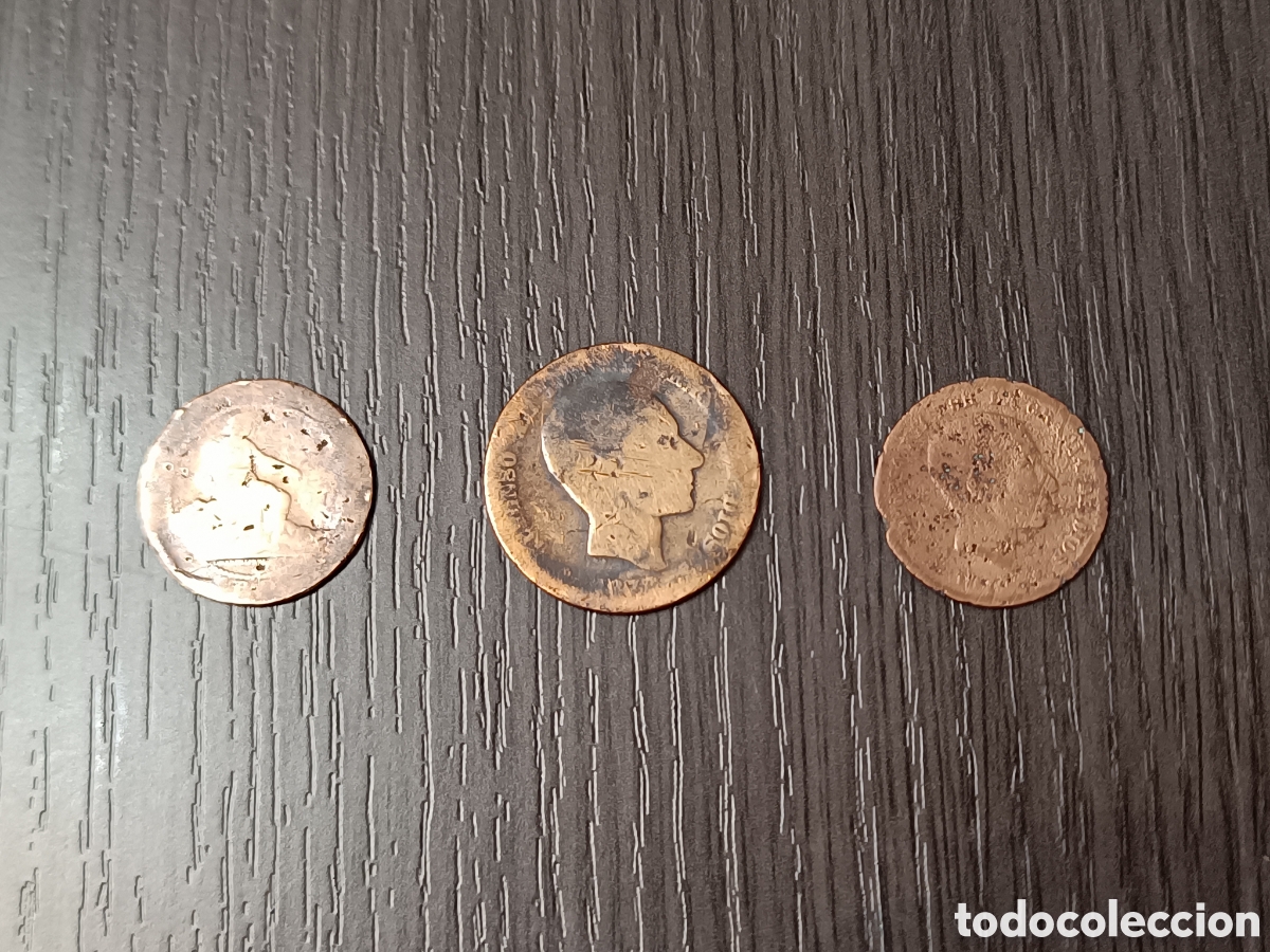 Moedas de Espanha: Lote Antiguas Monedas Espa&ntilde;a