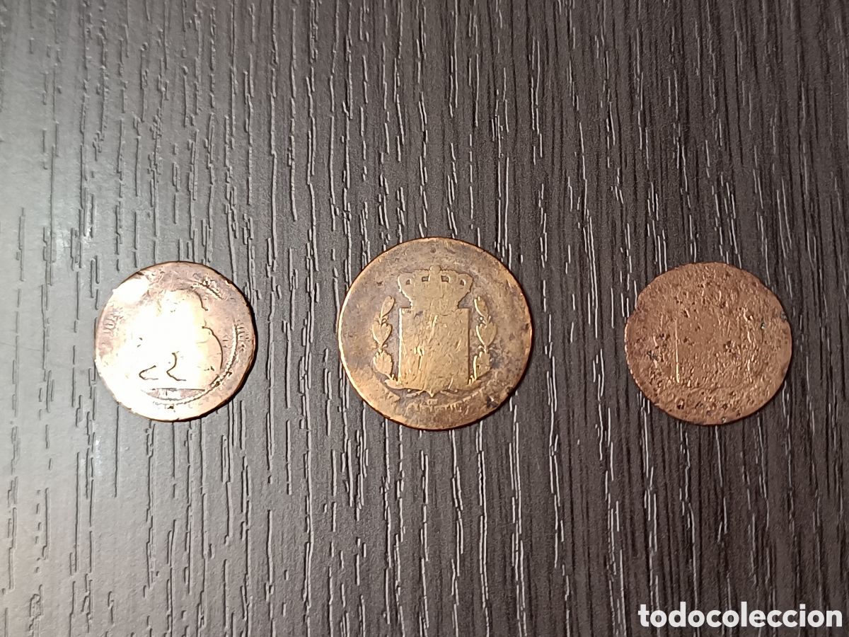 Monedas de Espa&ntilde;a: Lote Antiguas Monedas Espa&ntilde;a - Foto 2
