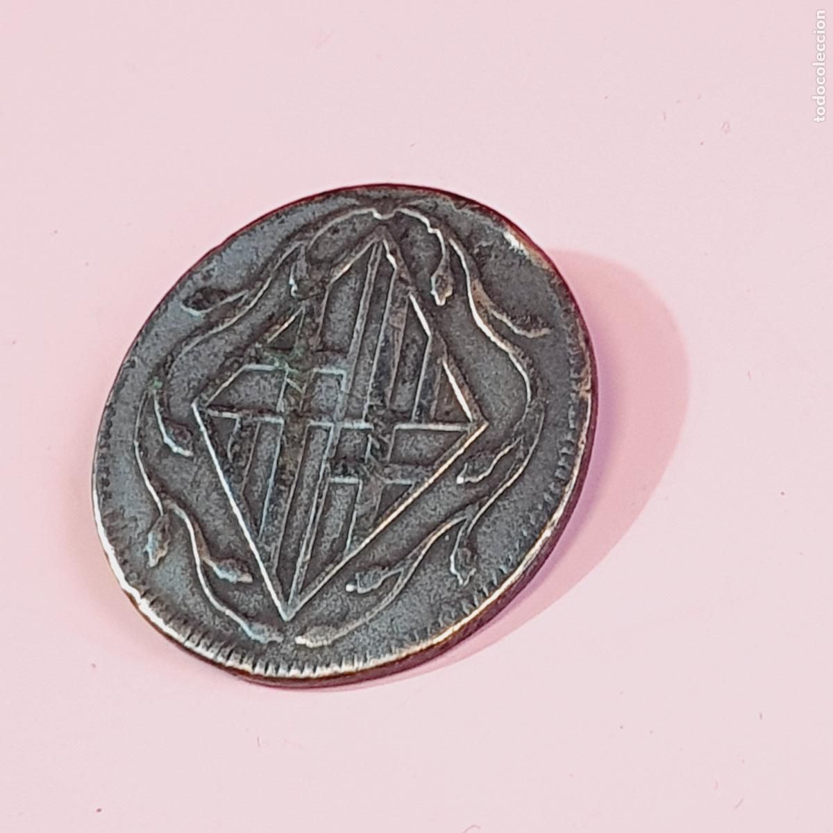 Monedas de Espa&ntilde;a: MONEDA DE ESPA&Ntilde;A-4 QUARTOS-BARCELONA-1810-29 mm.D-. - Foto 6