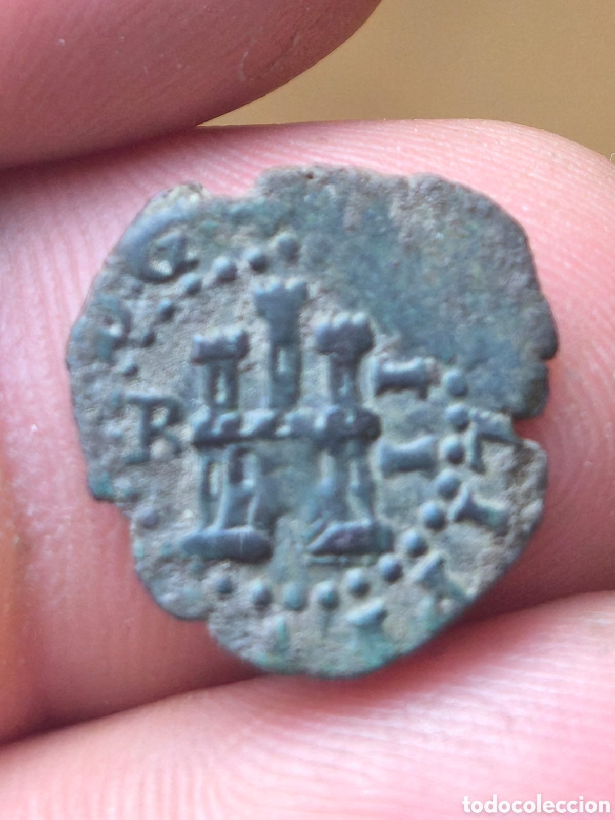 Monedas de Espa&ntilde;a: Felipe III 2 MARAVEDIS Burgos