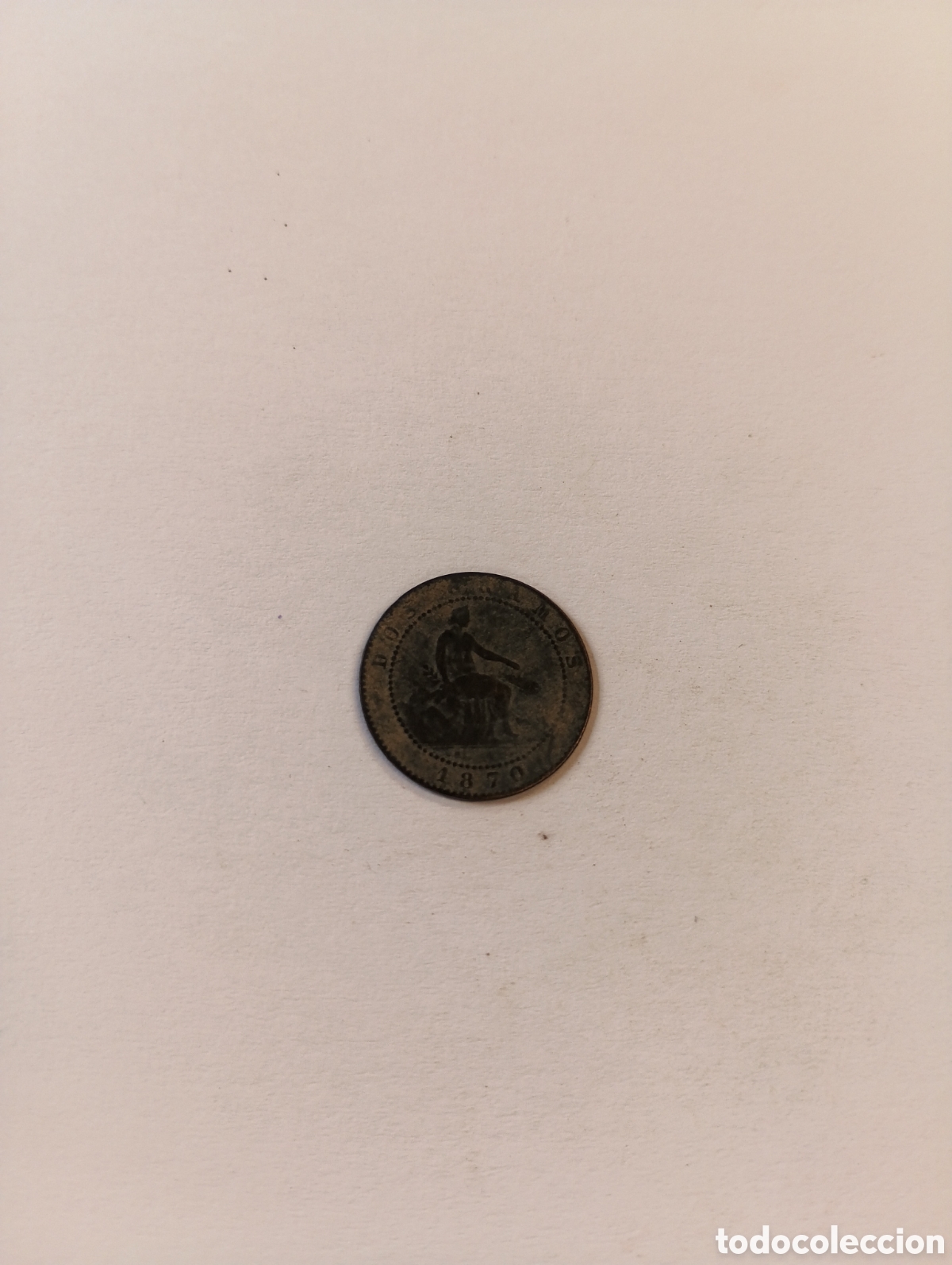 Monedas de Espa&ntilde;a: MONEDA 2 C&Eacute;NTIMOS 1870 GOBIERNO PROVISIONAL ISABEL II