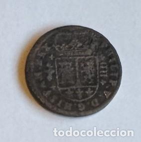 Monedas de Espa&ntilde;a: 4 MARAVED&Iacute;S - FELIPE V - 1719 - COBRE - ESCUDO Y LE&Oacute;N CORONADO