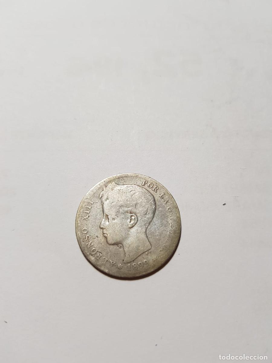 Monedas de Espa&ntilde;a: ESPA&Ntilde;A-ALFONSO XIII- 1 PESETA-1899-SGV