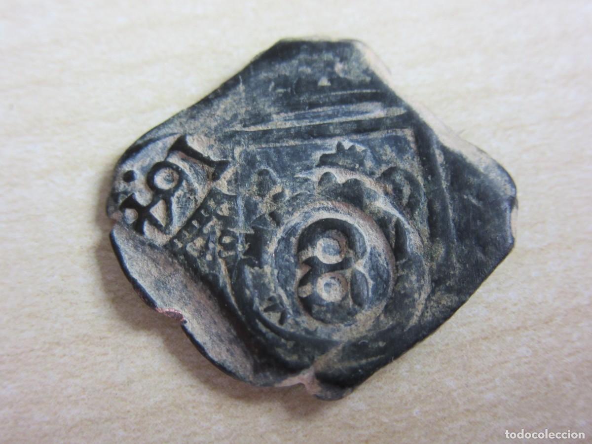 Monedas de Espa&ntilde;a: 8 maraved&iacute;s de Felipe IV resellados en 164- y 1652