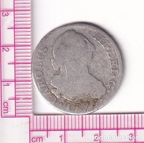 Moedas de Espanha: CRF1724 MONEDA ESPA&Ntilde;A 2 REALES CARLOS III 1775 MADRID PJ PLATA