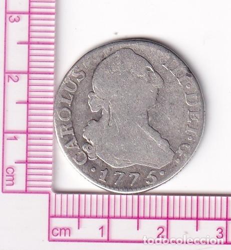 Moedas de Espanha: CRF1725 MONEDA ESPA&Ntilde;A 2 REALES CARLOS III 1775 MADRID PJ PLATA