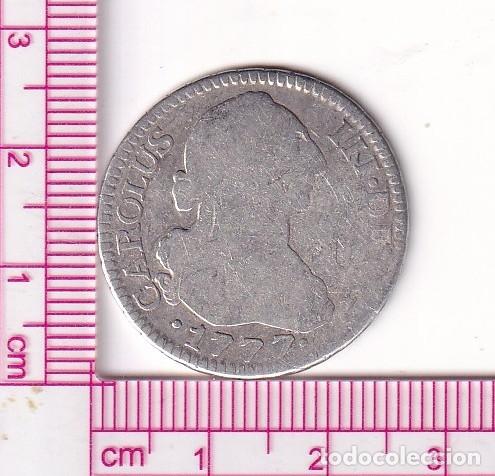 Moedas de Espanha: CRF1728 MONEDA ESPA&Ntilde;A 2 REALES CARLOS III 1777 MADRID PJ PLATA