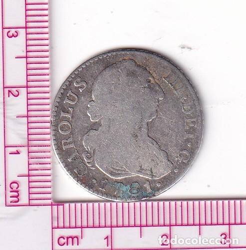 Moedas de Espanha: CRF1735 MONEDA ESPA&Ntilde;A 2 REALES CARLOS III 1781 MADRID PJ PLATA