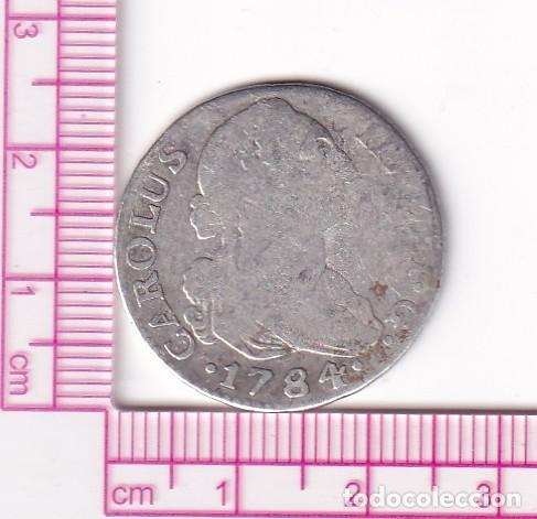 Monedas de Espa&ntilde;a: CRF1737 MONEDA ESPA&Ntilde;A 2 REALES CARLOS III 1784 MADRID JD PLATA
