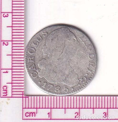 Monedas de Espa&ntilde;a: CRF1740 MONEDA ESPA&Ntilde;A 2 REALES CARLOS III 1785 MADRID DV PLATA