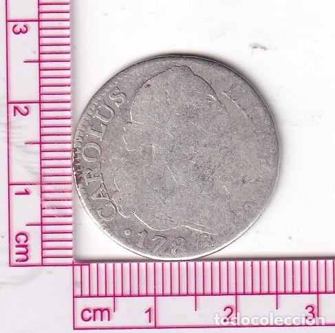 Monedas de Espa&ntilde;a: CRF1741 MONEDA ESPA&Ntilde;A 2 REALES CARLOS III 1786 MADRID DV PLATA