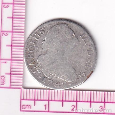 Monedas de Espa&ntilde;a: CRF1743 MONEDA ESPA&Ntilde;A 2 REALES CARLOS III 1787 MADRID DV PLATA