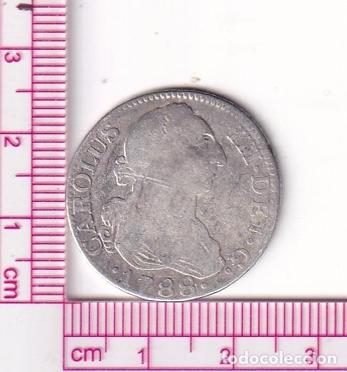 Monedas de Espa&ntilde;a: CRF1744 MONEDA ESPA&Ntilde;A 2 REALES CARLOS III 1788 MADRID M PLATA
