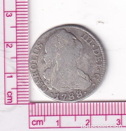 Monedas de Espa&ntilde;a: CRF1747 MONEDA ESPA&Ntilde;A 2 REALES CARLOS III 1788 MADRID M PLATA